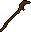 Redwood hiking staff